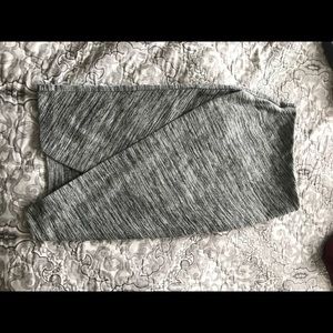 High waist slit skirt